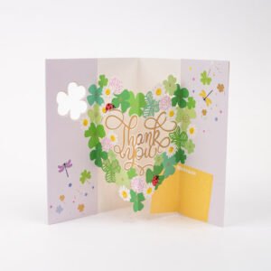 3D pop-up Greeting Card 13 (Just for you)