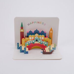 3D pop-up Greeting Card 06 (Castle)