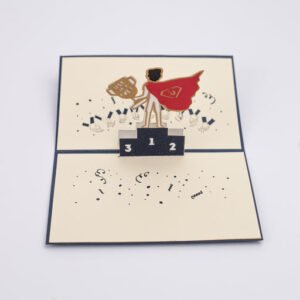 Beautiful 3D Popup Handcrafted Greeting Card - Best Dad Ever