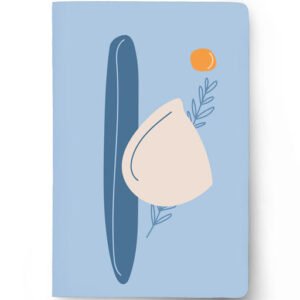 Factor Notes The Blue Sunset Plain Notebook